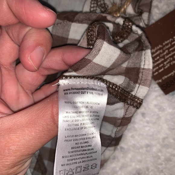 🍑3/$25🍑 Gauze Button Down Boys Shirt - Picture 11 of 13